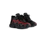 Men’s Runner Graffiti Sneaker in Black - Image 2